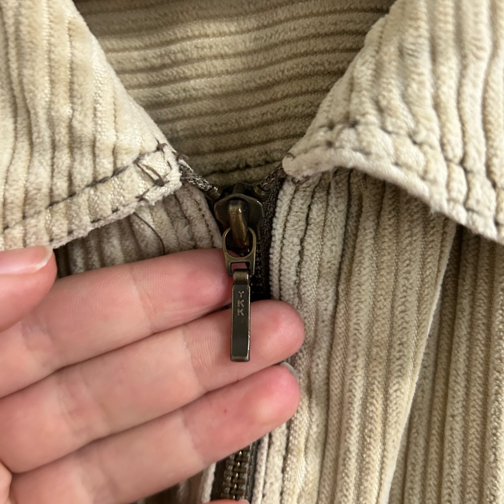 Vintage Corduroy Overshirt zip up - Picture 2 of 8